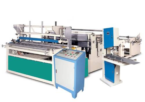 發(fā)往邢臺的1880型全自動衛(wèi)生紙復卷機